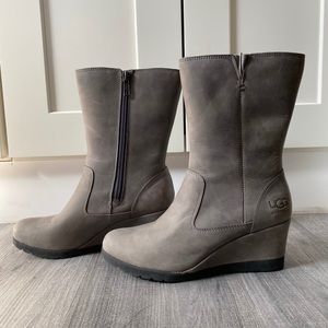 Stone Gray UGG Booties